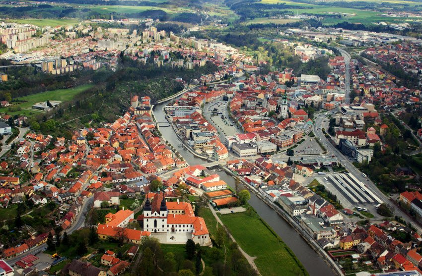 Třebíč Jewish Quarter &amp; Basilica, Vysočina Region, Czech Republic (Czechia)